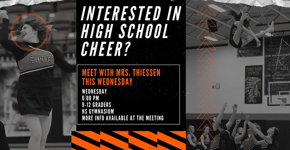 Cheer Meeting This Thursday CALUMET PUBLIC SCHOOLS