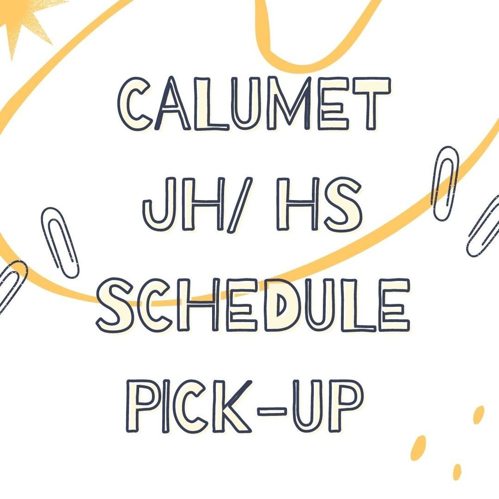 JH/ HS Schedule  Pick-Up