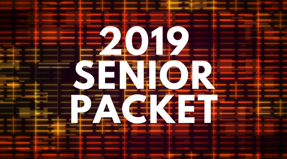 2019 Senior Packet Now Available