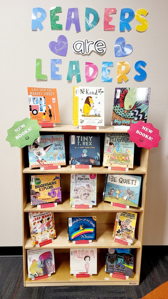lower elementary new book display 