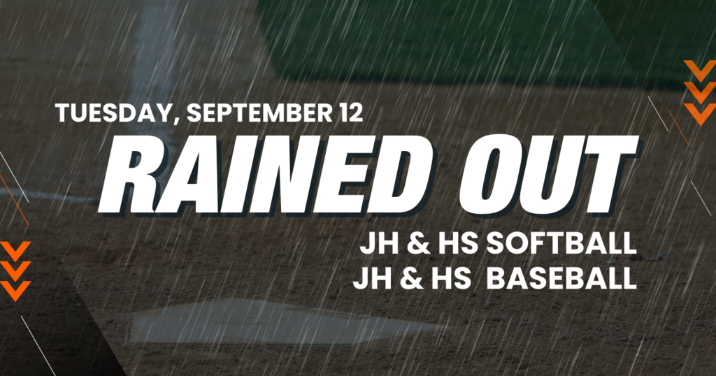 rained out sept 12